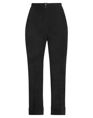 Nenè Woman Pants Black Size 12 Polyester, Elastane