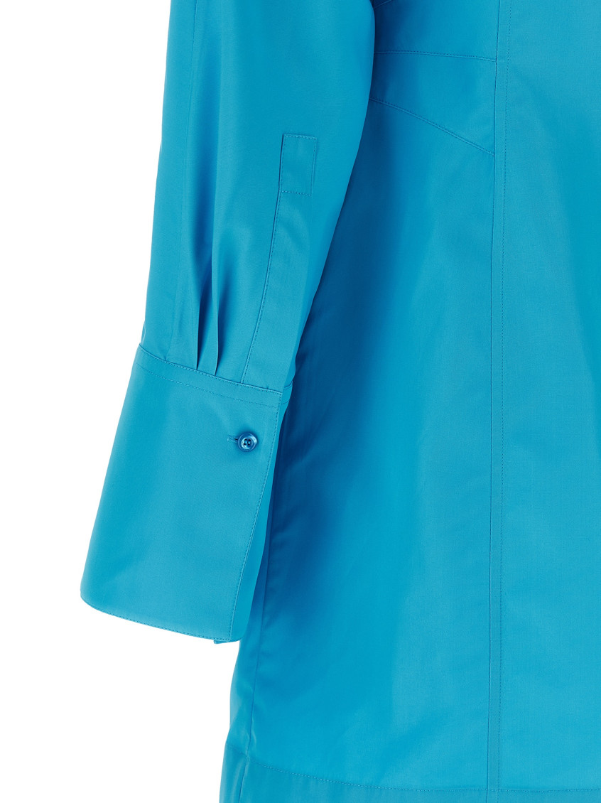 Fendi - long sleeve collared knee length jacket