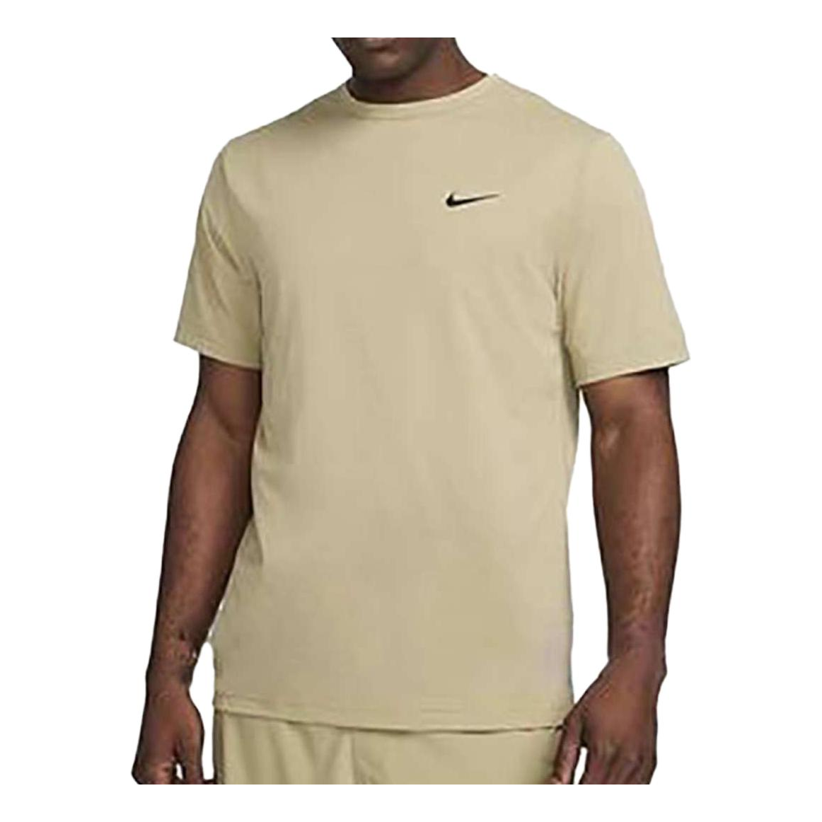 Dri FIT UV Hyverse Mens Short Sleeve Fitness Top 'Olive'