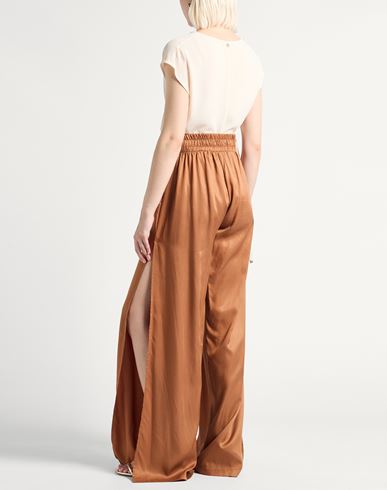 Woman Pants Camel Size 8 Lyocell