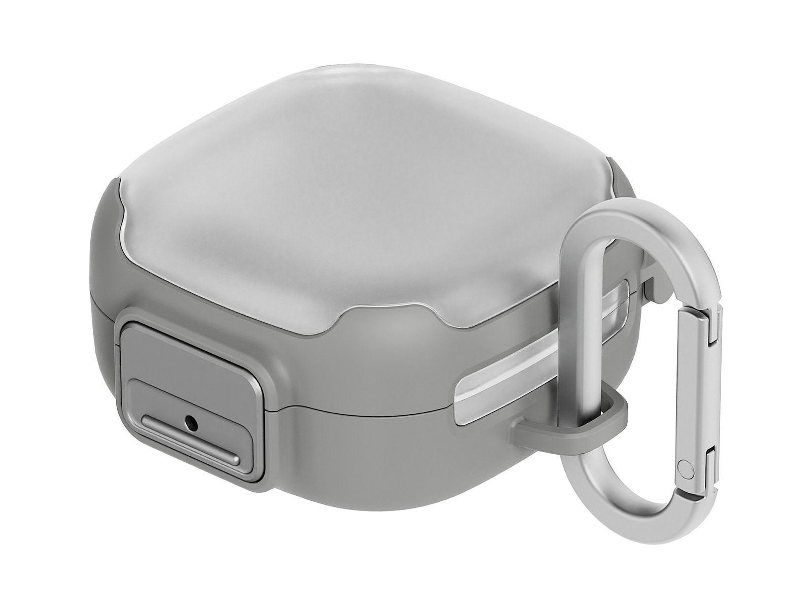 Clip Case with Carabiner for Buds4 and Buds4 Pro in Grey