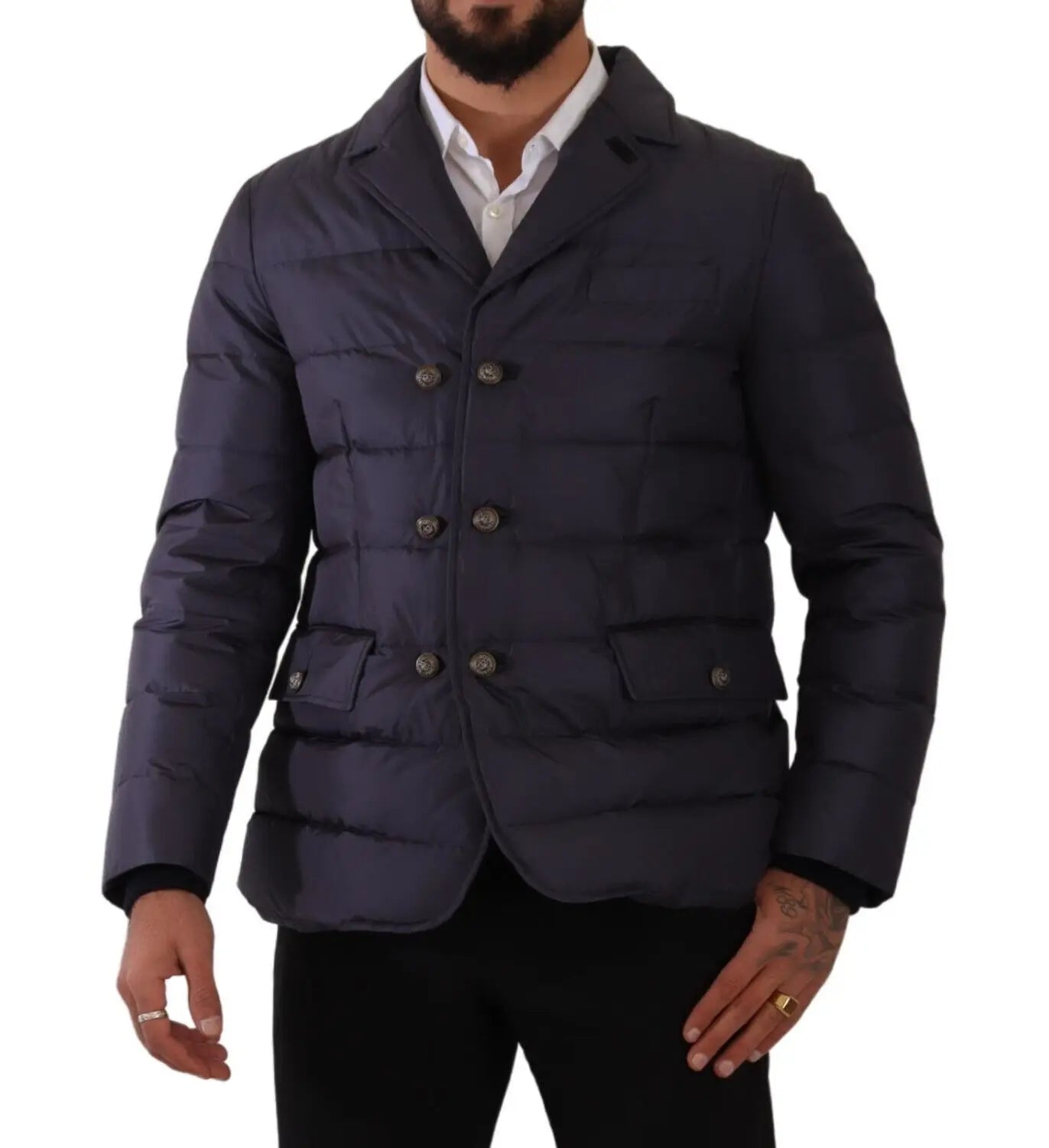 Down Jacket — Navy