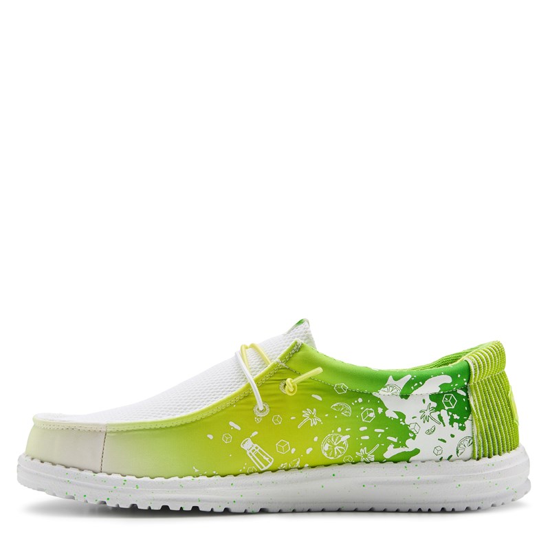Men's Wally Margaritaville Casual Shoes (White Margaritaville)