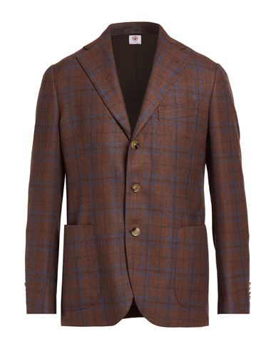Man Blazer Brown Size 3XL Virgin Wool, Cashmere
