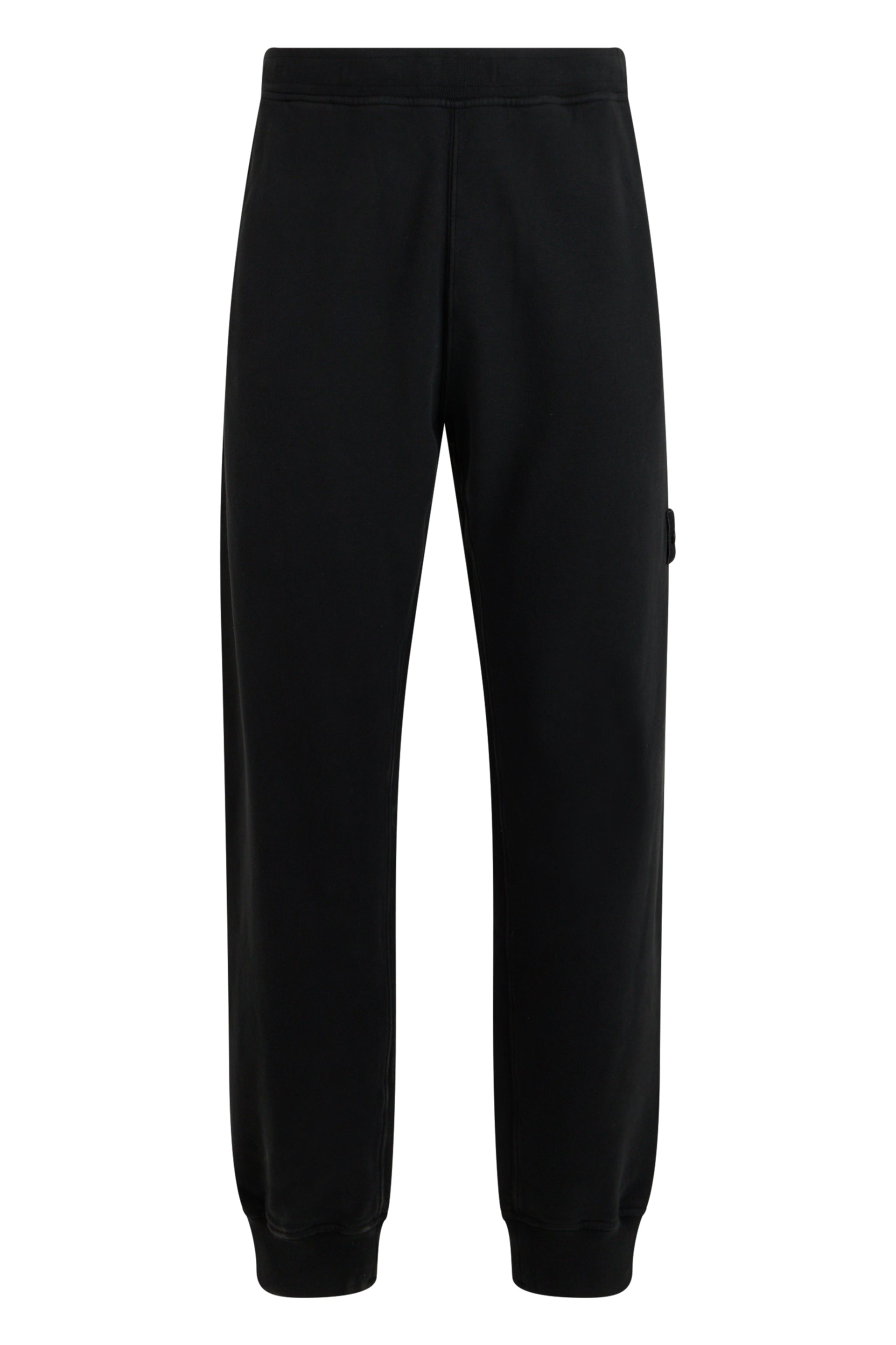Cotton Track Joggers — Black