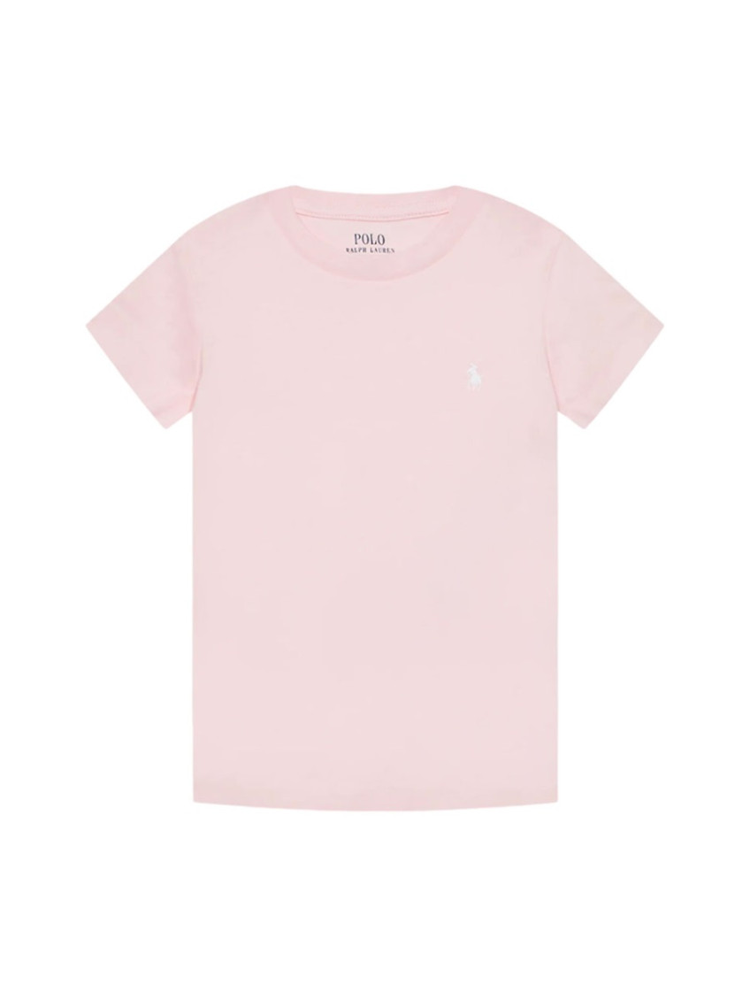 Girls Light Pink Logo T-Shirt