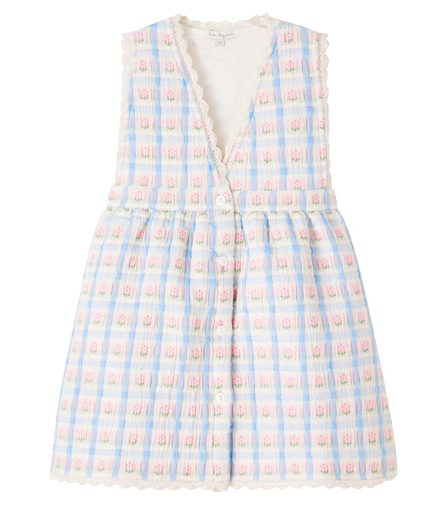 Zora floral cotton-blend dress