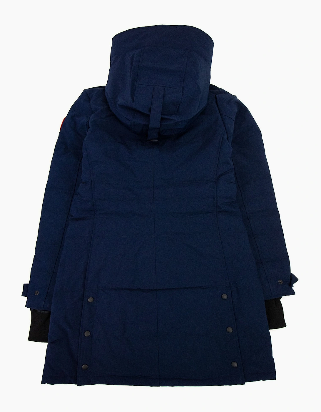 Women's Canada Goose Lorette Parka With Hood Trim 63 Atlantic Navy
