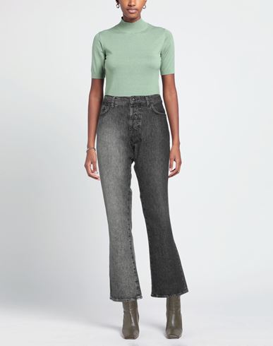 Woman Denim pants Steel grey