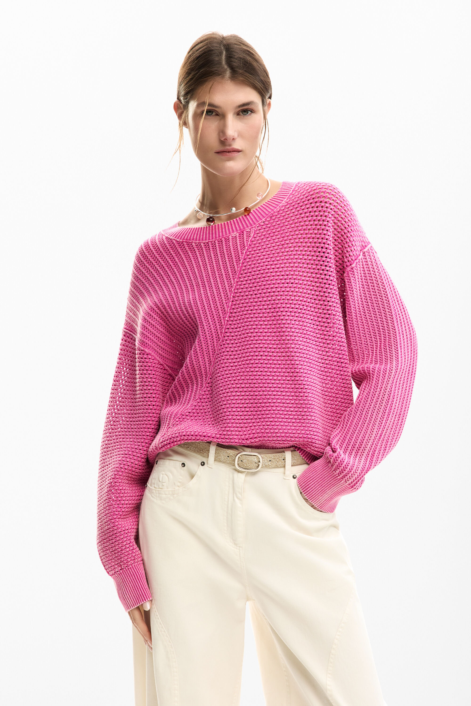 Fine knit sweater