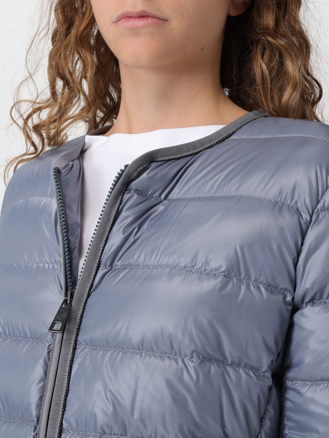 Coat Woman color Blue