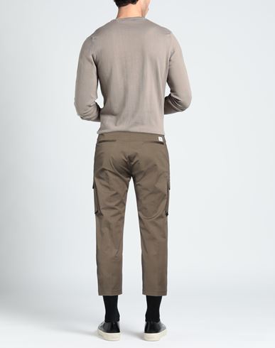 Man Pants Military green Size 31 Cotton, Elastane