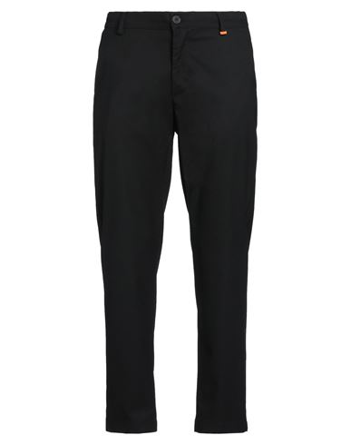 Man Pants Black Size XL Polyester, Viscose, Elastane
