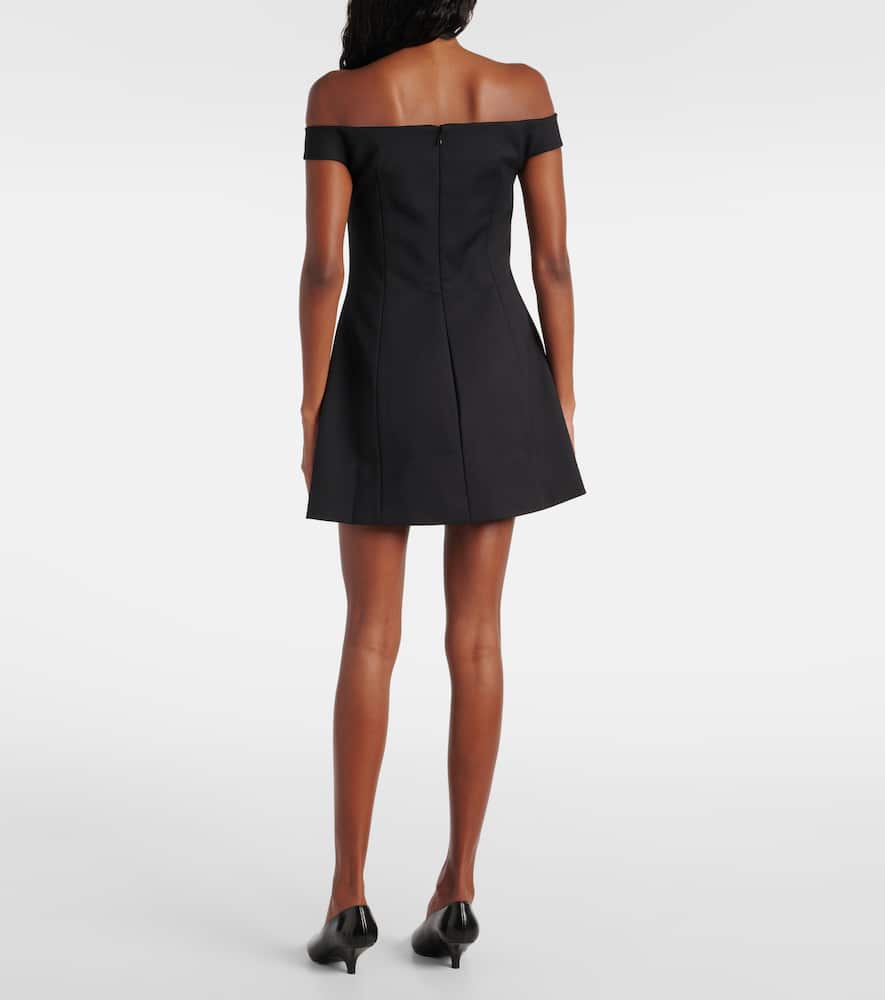 Sandrine off-shoulder minidress