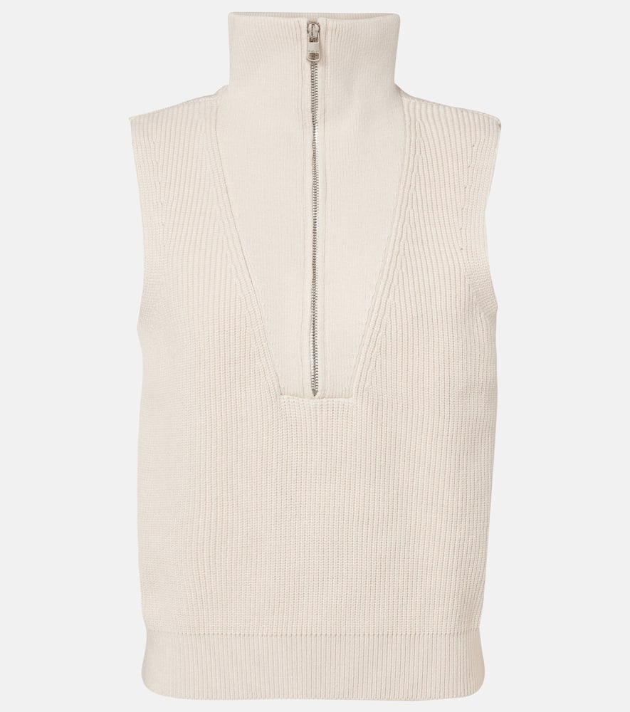 Amina half-zip sweater vest