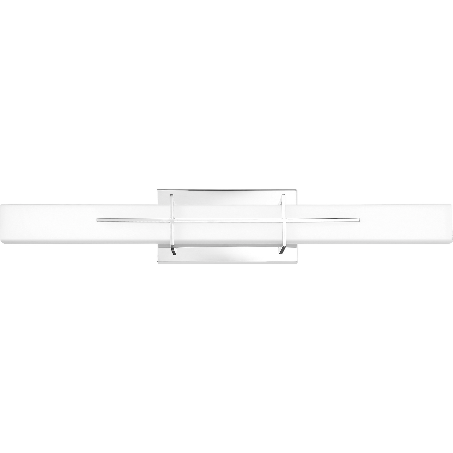 Gemini LED Bathroom Vanity Light in Polished Chrome