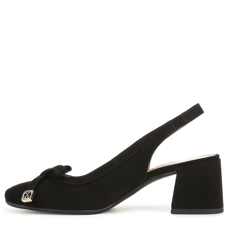Women's Giselle Slingback Pump Shoes (Black)