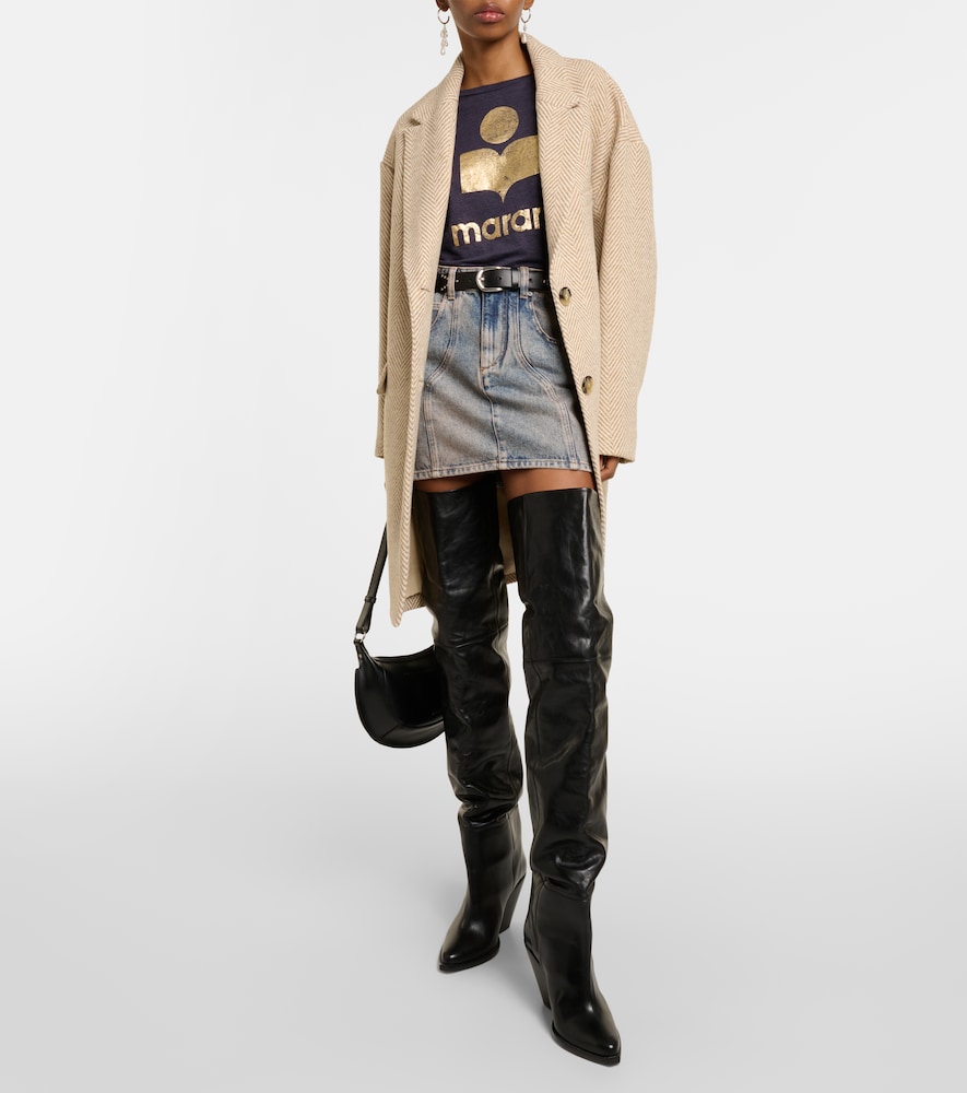 Vesna denim miniskirt