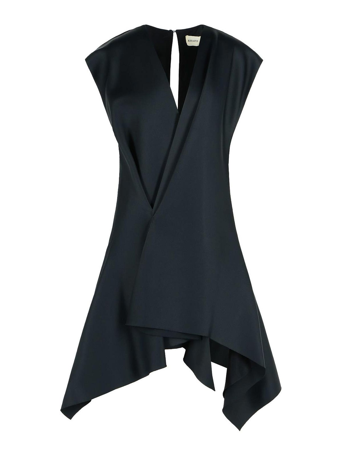 Merith Dress In Acetate And Black Viscose