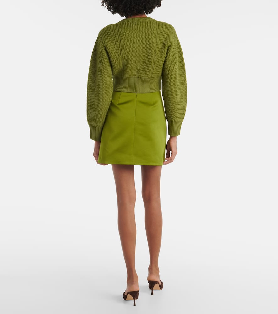 Albert cropped wool cardigan