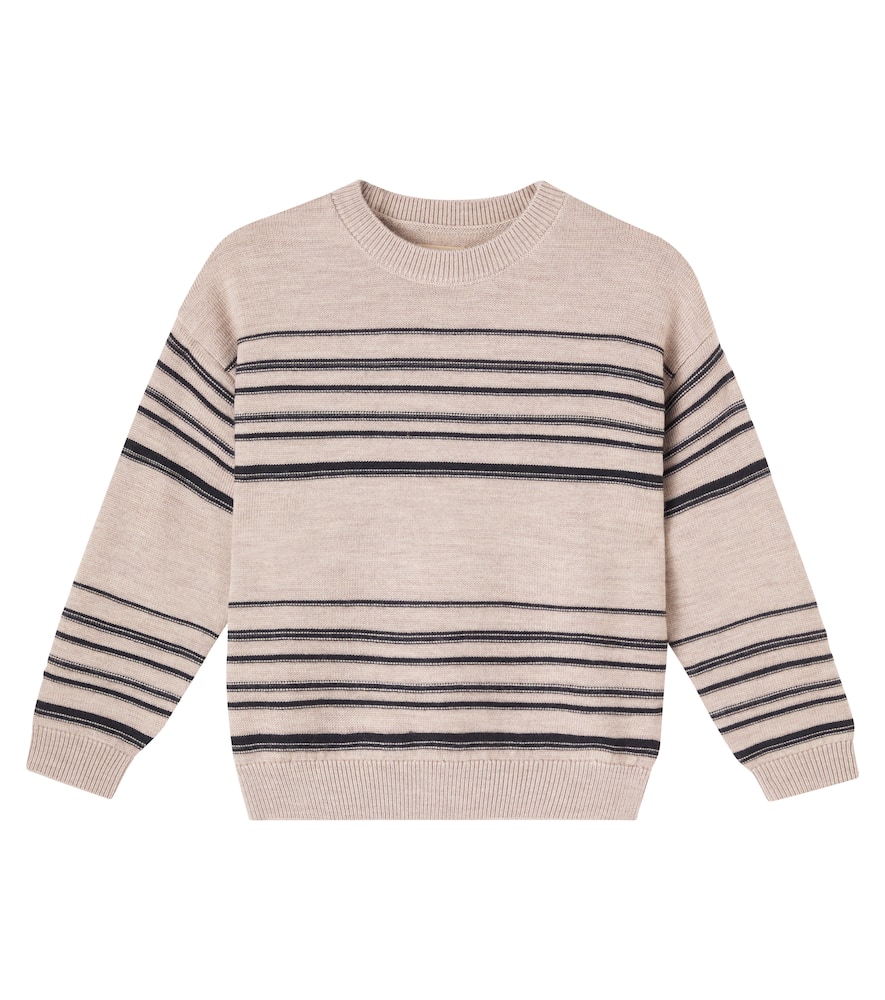 Flores striped wool sweater