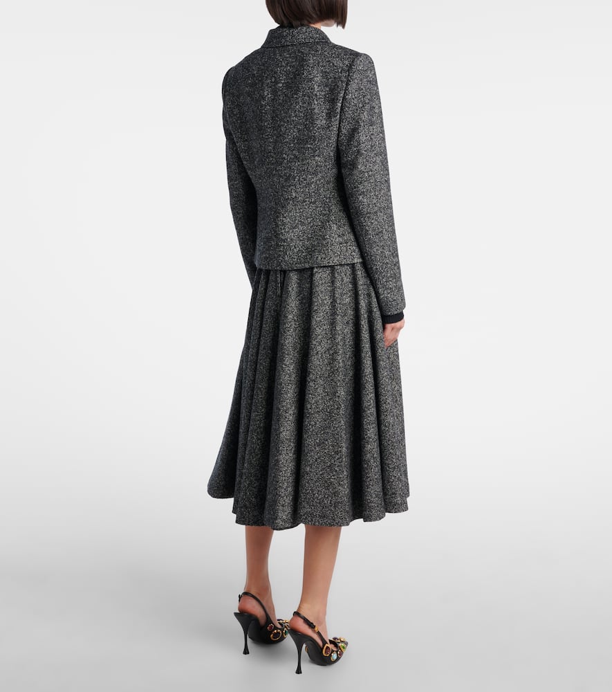 Wool-blend jacket