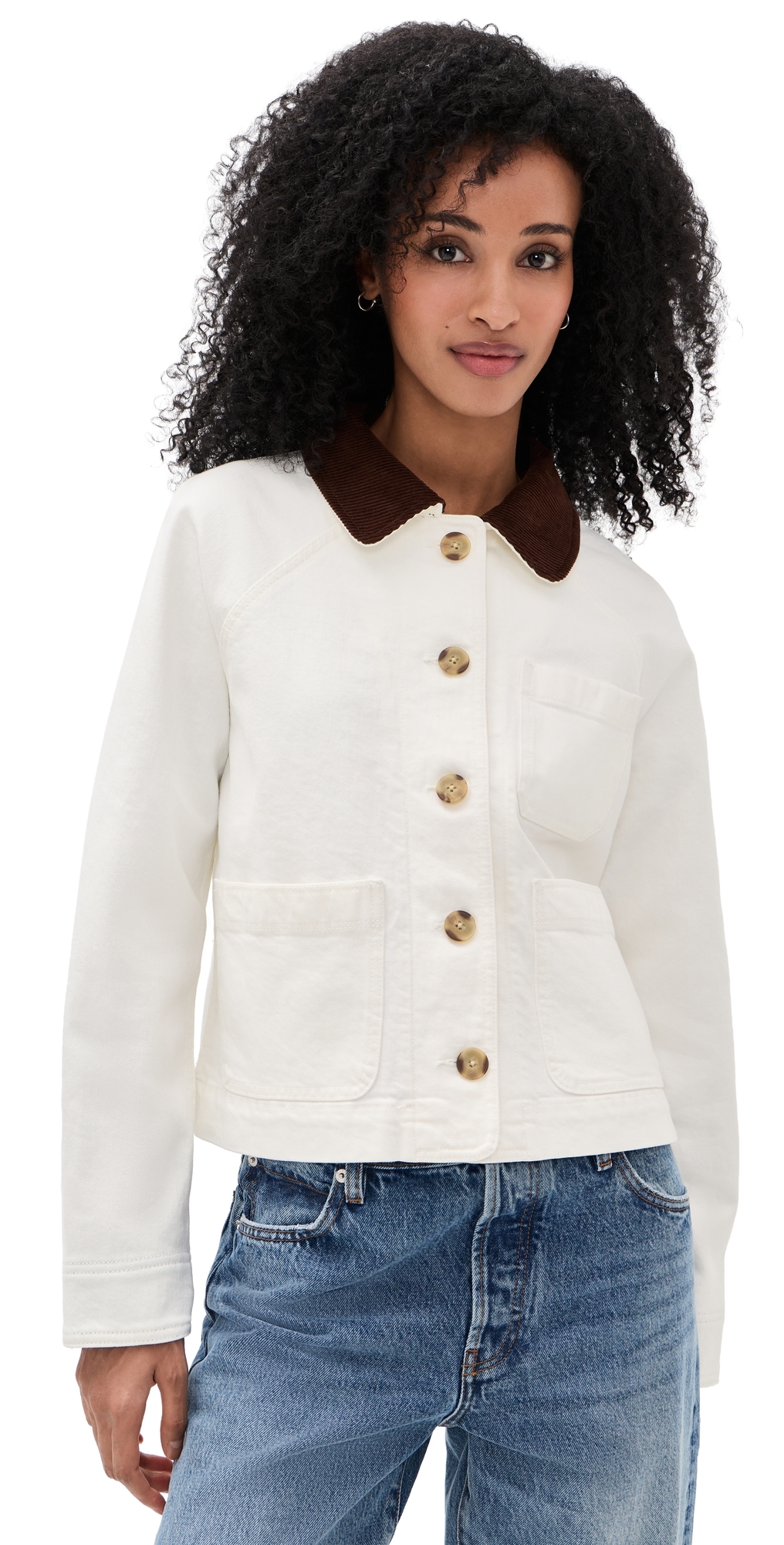 Lee Barn Jacket White