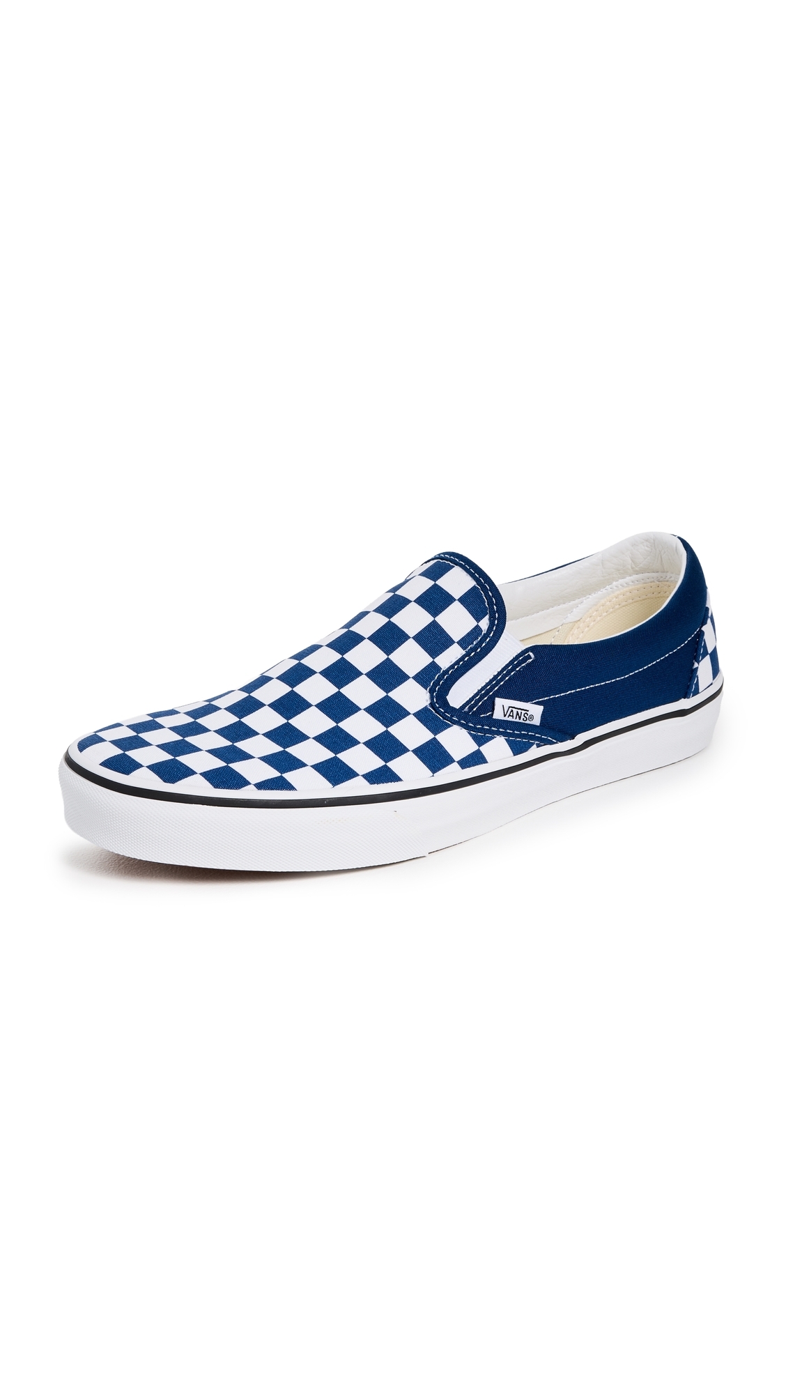 U Classic Slip-On Sneakers Checkerboard True Blue W