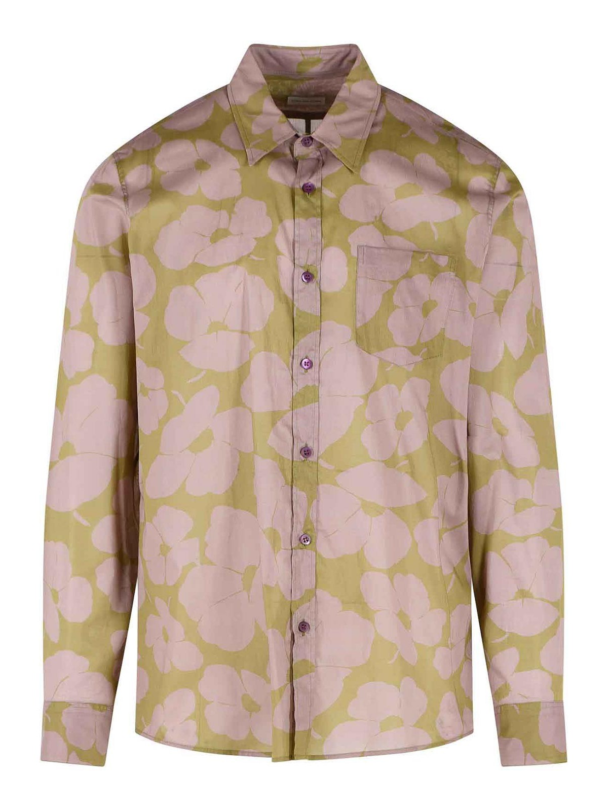 Green Cotton Shirt