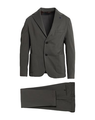 Man Suit Charcoal Size 42 Cotton, Polyamide, Elastane