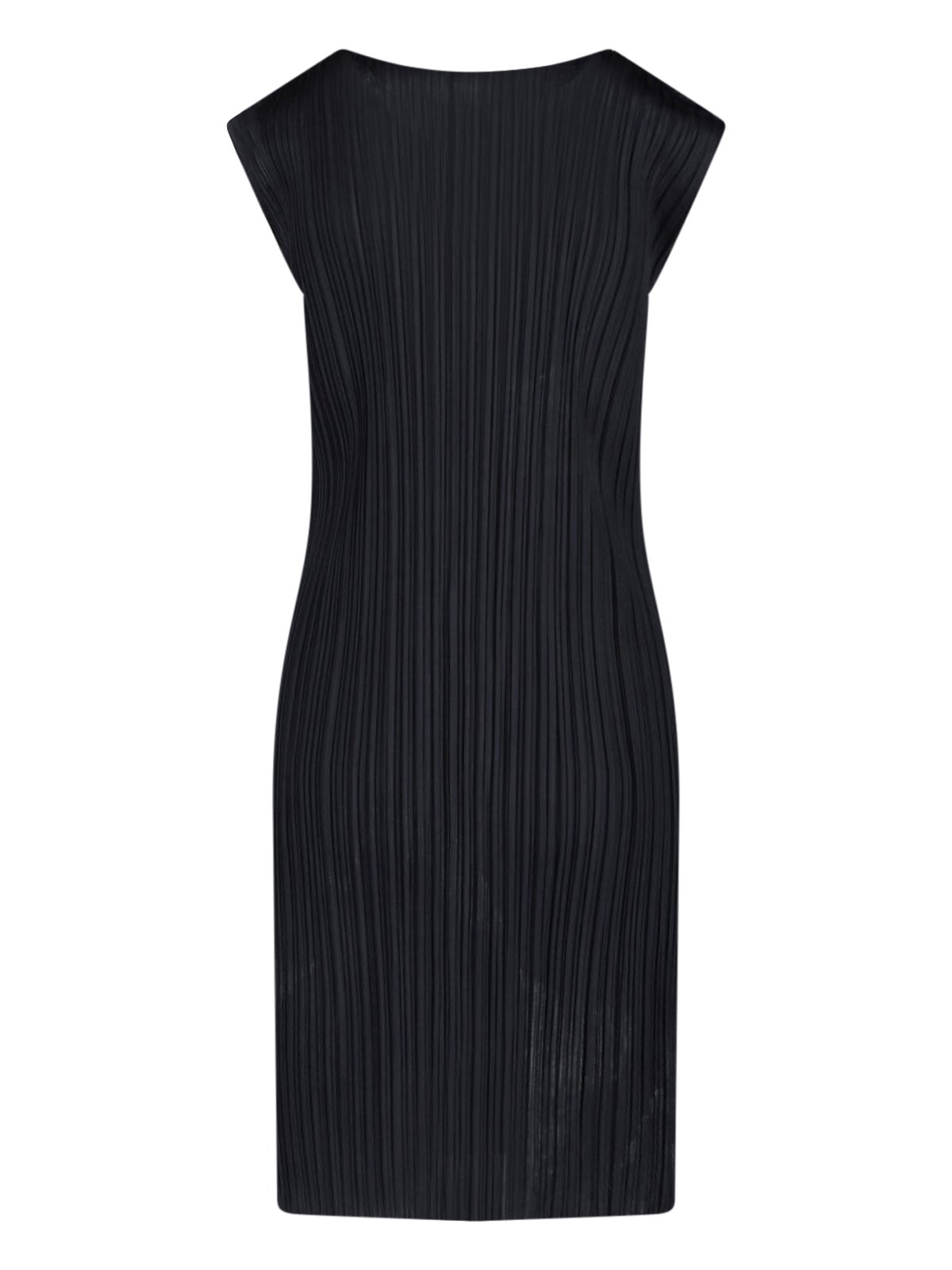 Pleated Midi Dress