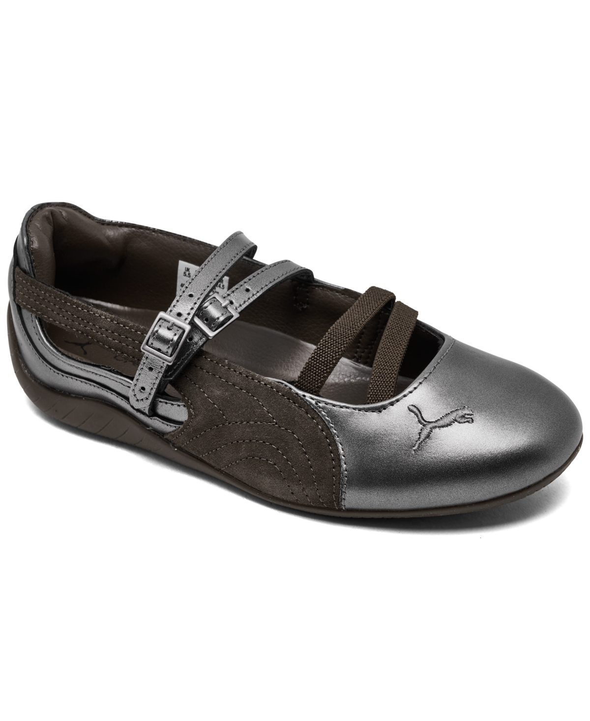 Women's Speedboat Ballet Lux Mary Jane Casual Shoes from Finish Line - Chocolate Gum