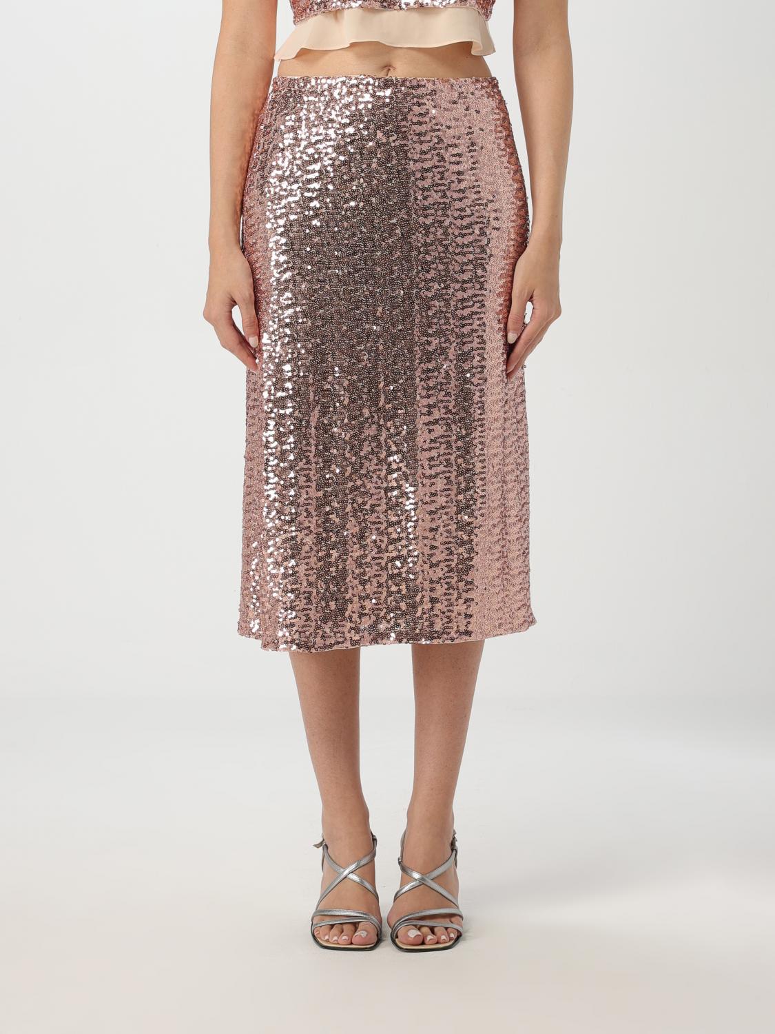 Jolette sequinned pencil skirt - Blue