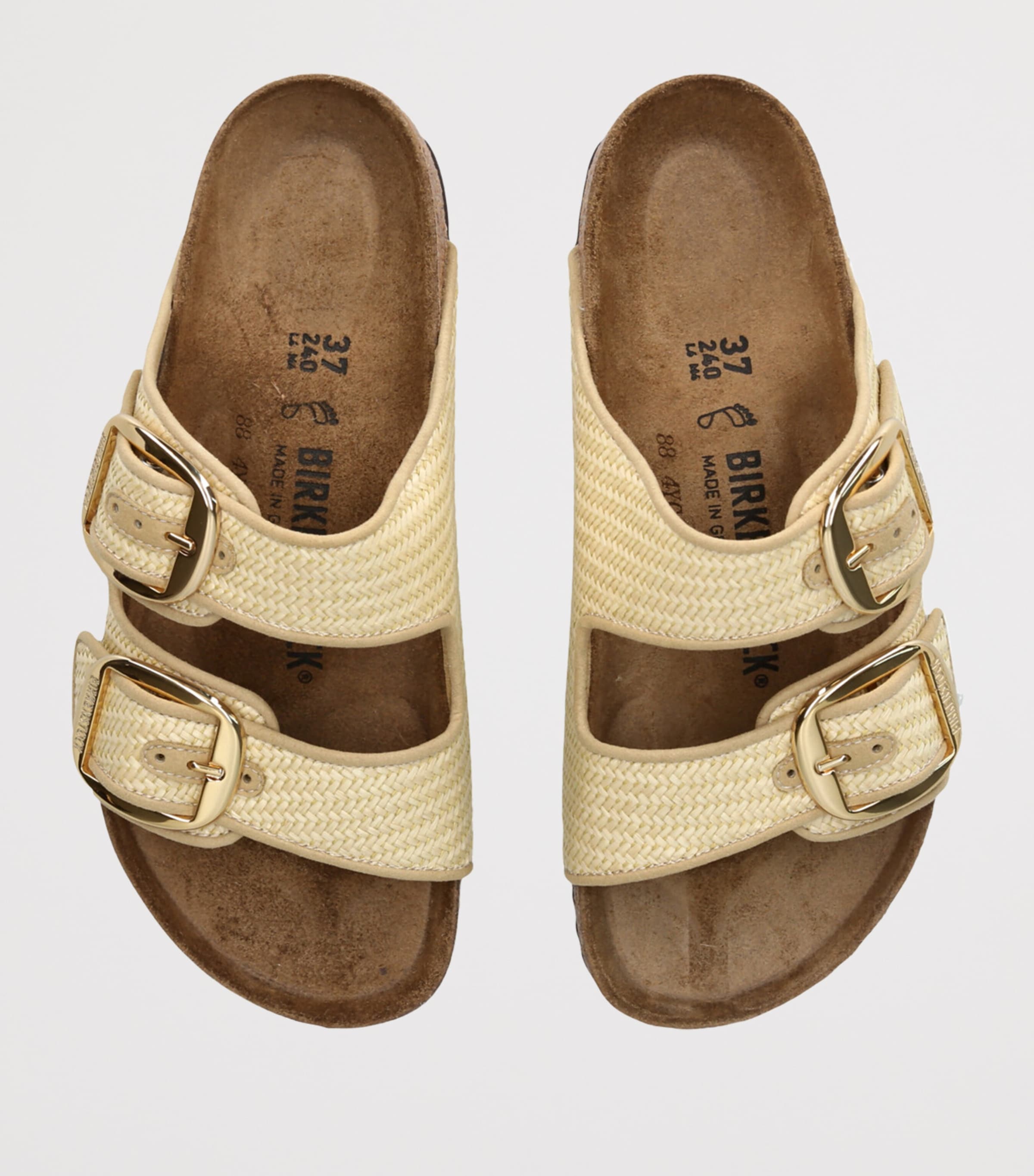 Birkenstock Raffia Arizona Sandals