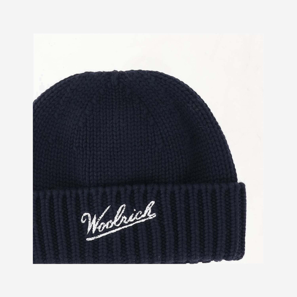Wool Beanie With Logo
