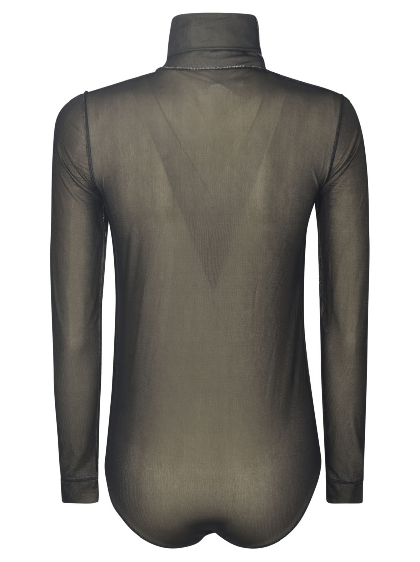 Roll Neck Long-sleeved Bodysuit