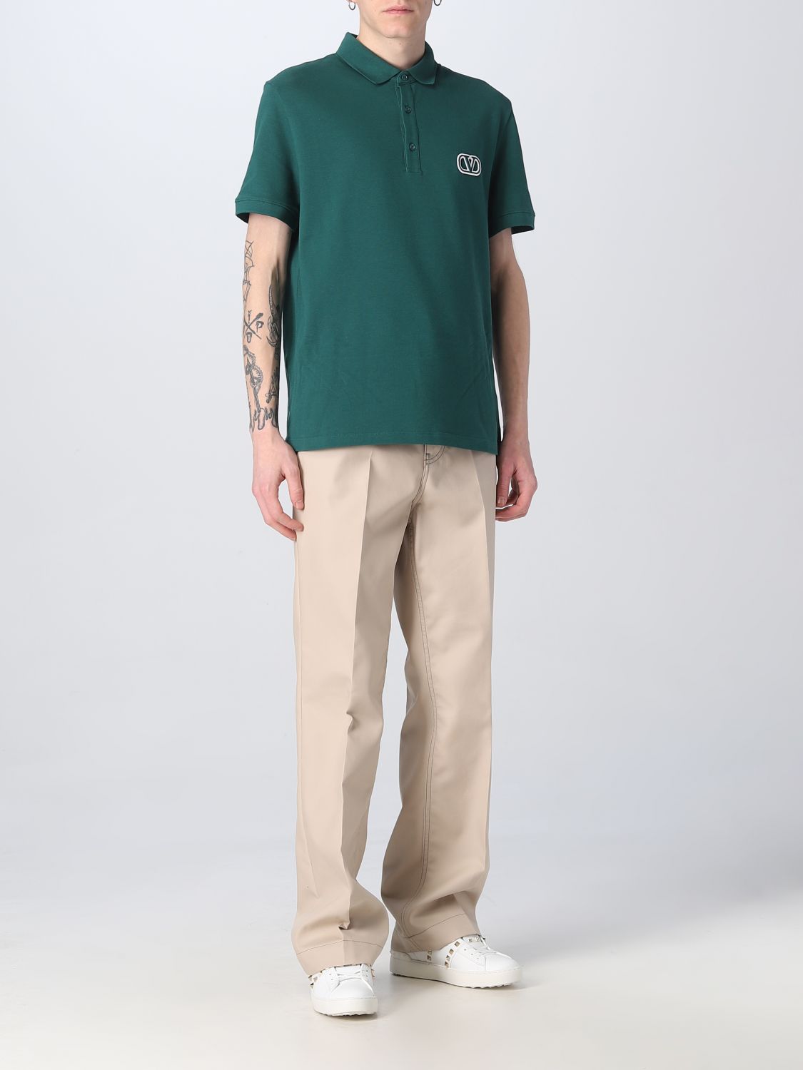 Pants Men color Beige