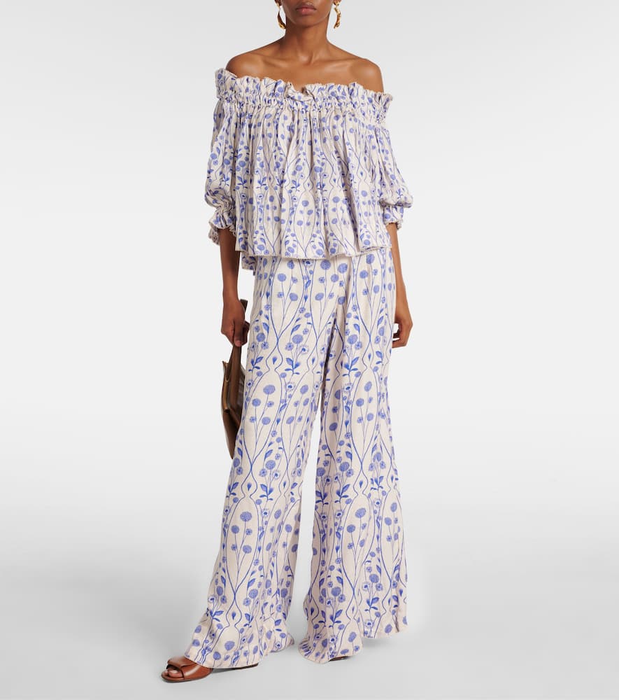 Pinon printed palazzo pants