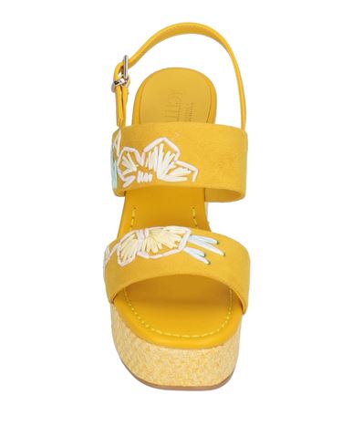 Woman Sandals Marigold Size 7 Textile fibers