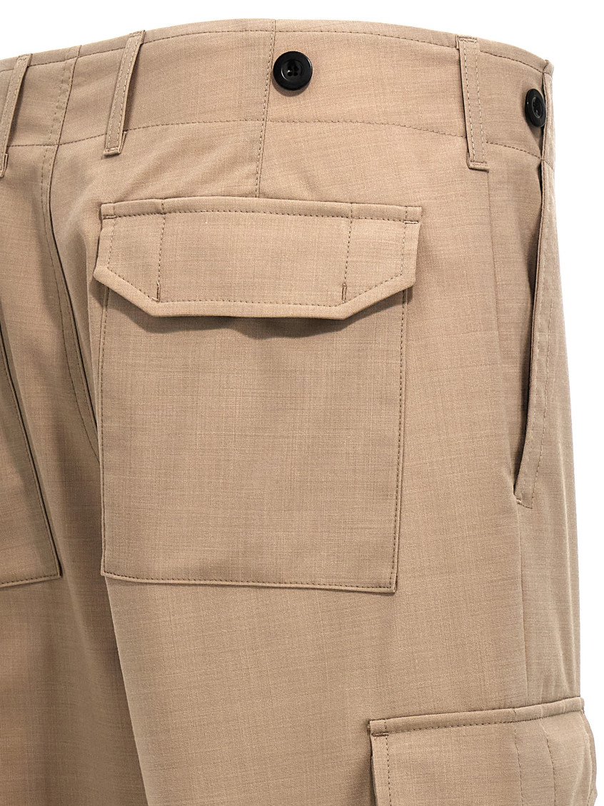 -Fleet Pantaloni Beige-Uomo