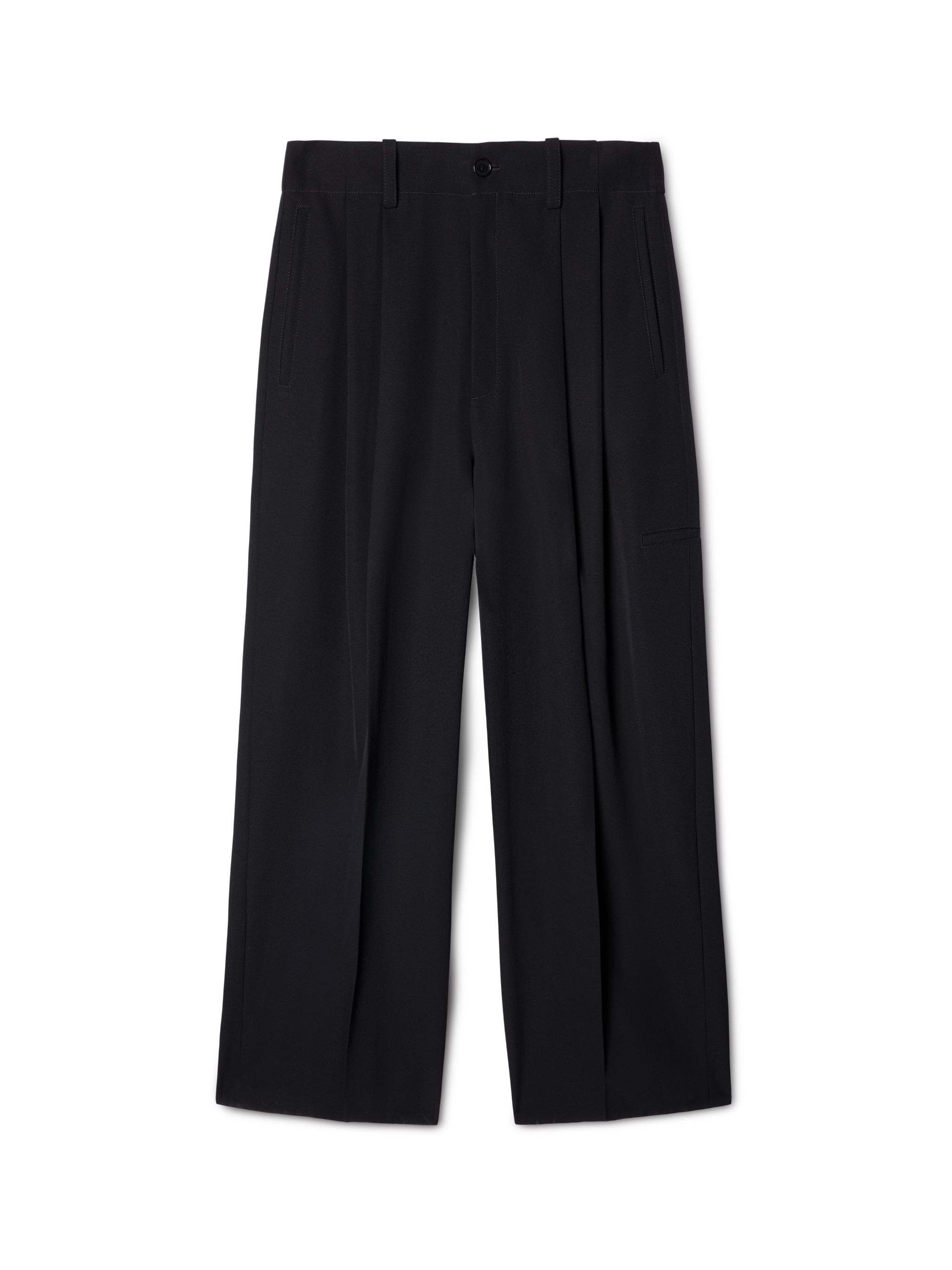 Ow Emb Wool Darted Pant
