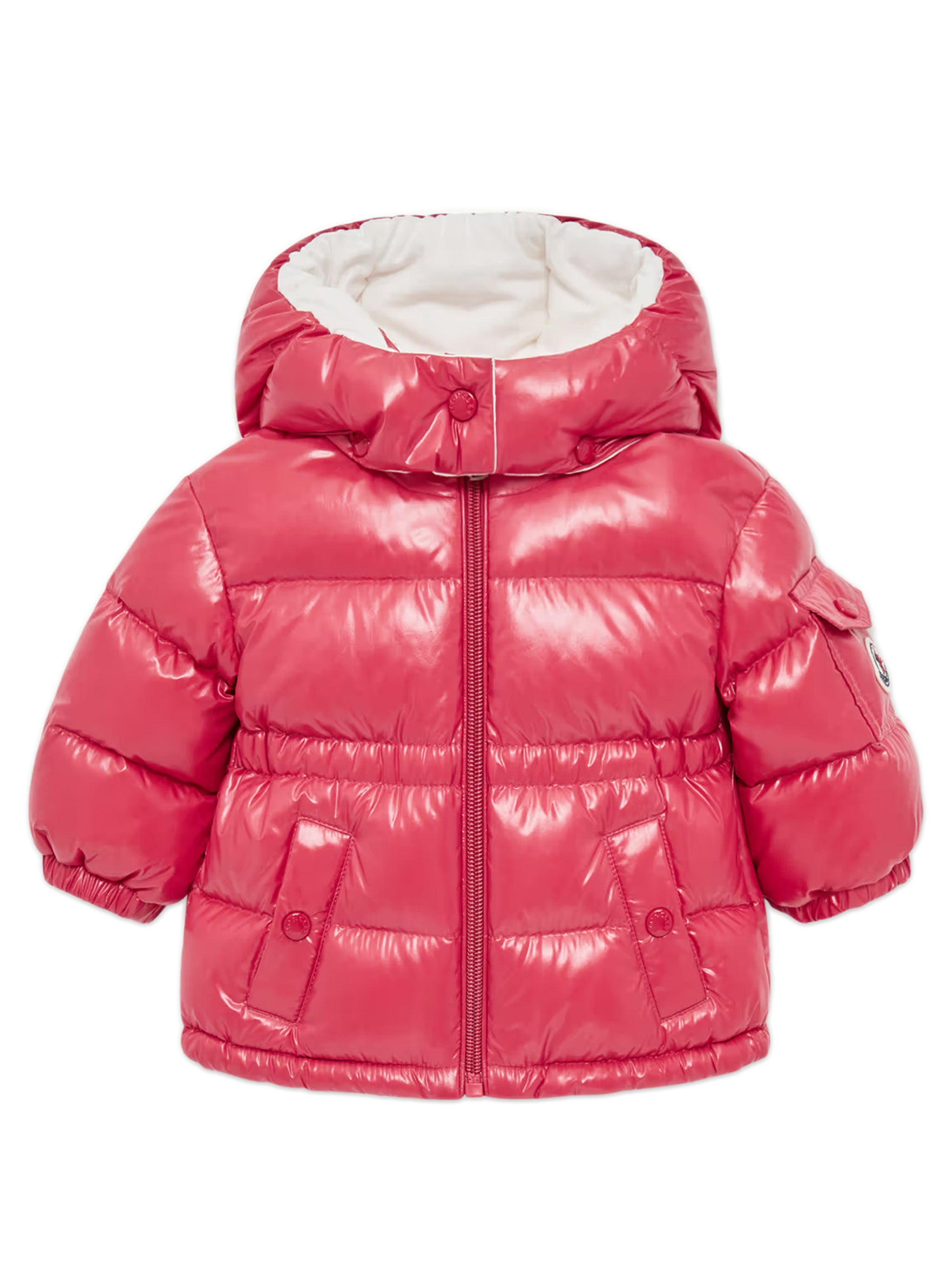 Mini Kids Down Jacket with Detachable Hood