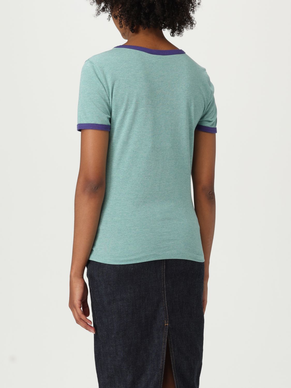 Logo-print T-shirt - Green