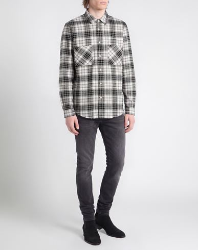 Man Shirt Black Size L Cotton