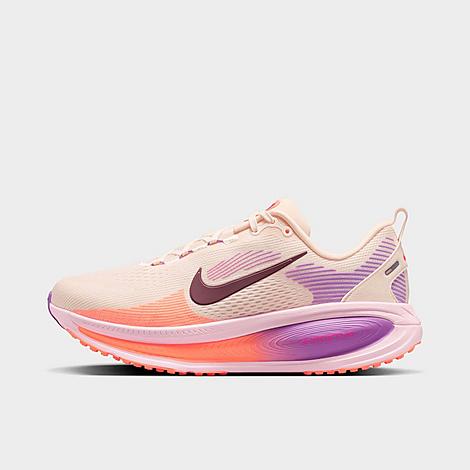 Women's Vomero 18 Running Shoes (Extra Wide Width) in Chalk/Pink Foam/Bright Violet
