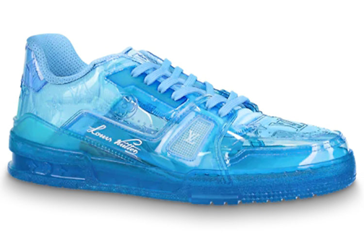 Trainer Sneakers 'Blue PVC'