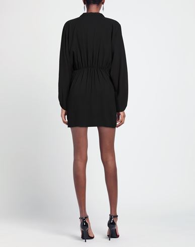 Woman Mini dress Black Size S Polyester