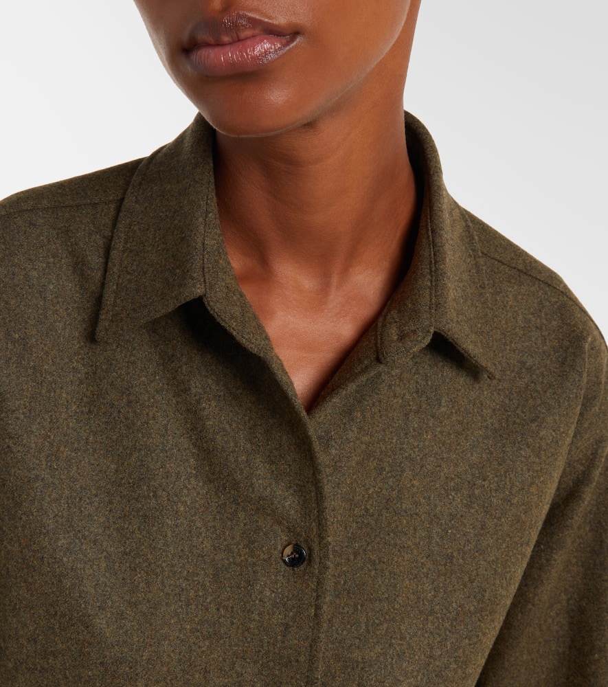 Benares wool shirt