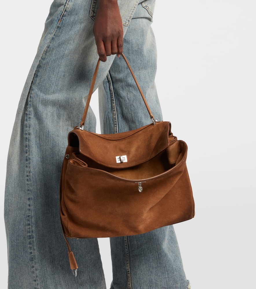 Rodeo Medium suede tote bag