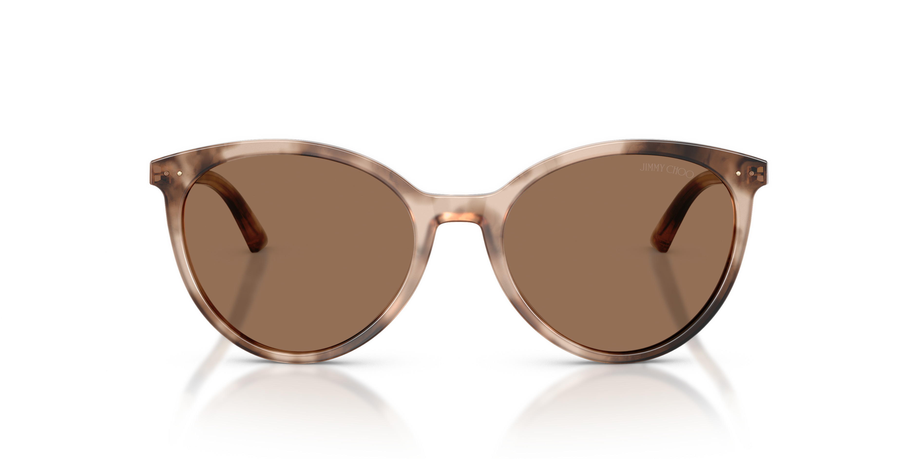 Jimmy Choo Donna Jimmy Choo JC5060 509773 Occhiali da sole Acetato Tartaruga Marrone Pantos Normale